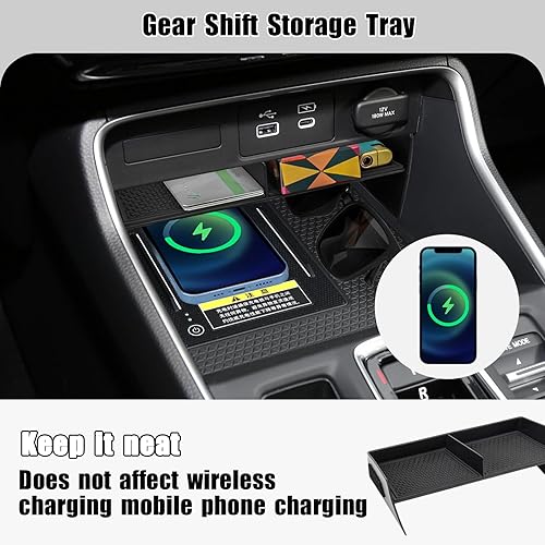 Miniatura 6 de Organizador de consola central de 3 piezas compatible con Honda CR-V CRV CRV 2024, caja de almacenamiento para reposabrazos oculta, compartimento