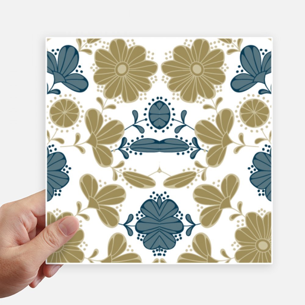 Stickers decorativos de vinilo floral clásico para personalizar motos portátiles y paredes