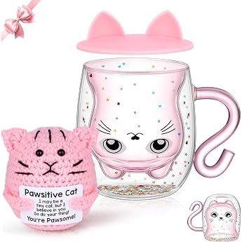Cat Mug Gifts for Cat Lovers Children