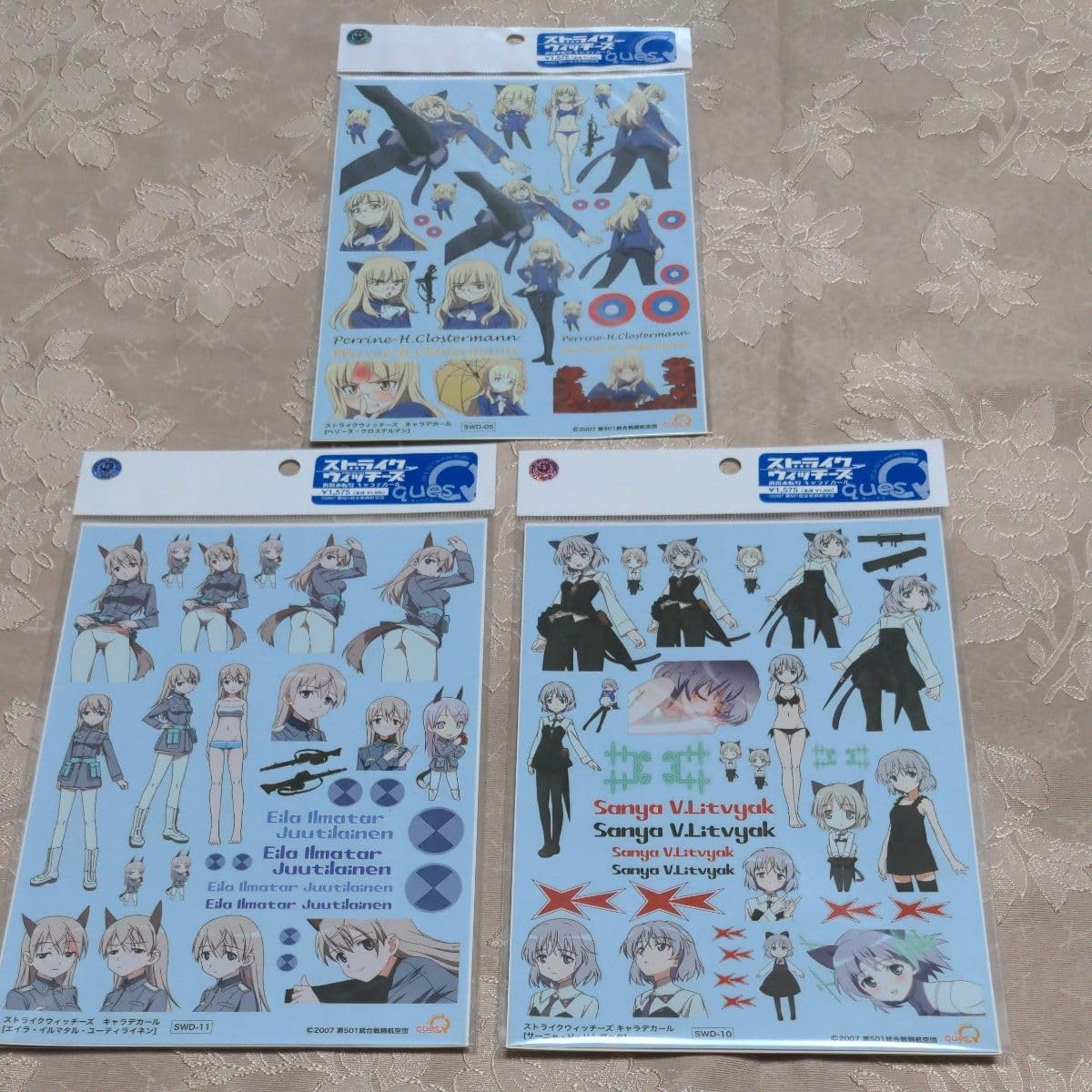 ストライクウィッチーズ キャラデカール 4枚セット Amazon | 「ストライクウィッチーズ 汎用水転写 キャラデカール