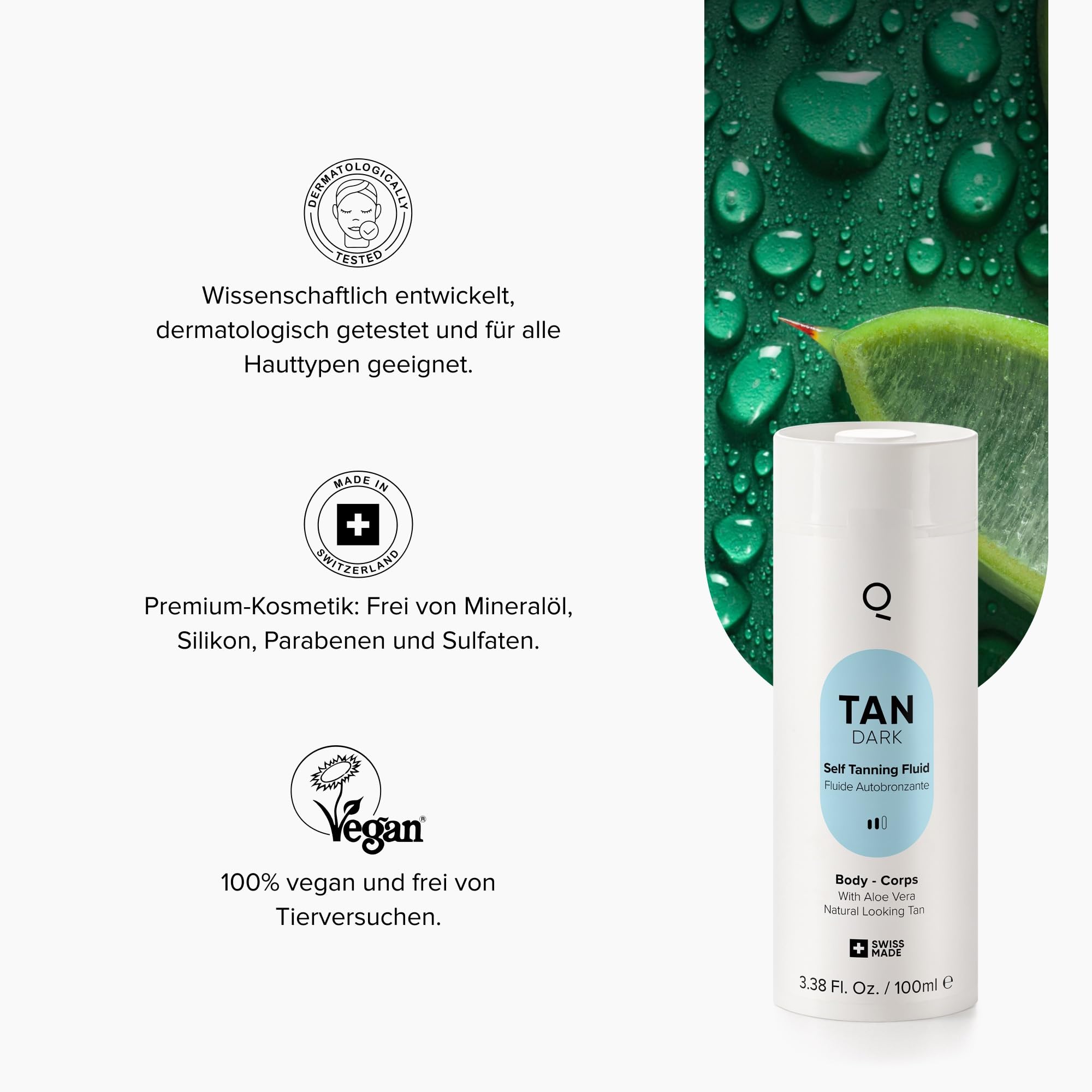 IONIQ TAN Dark Selbstbräuner | Natürlich aussehende Bräune in 3 Minuten für bis zu 14 Tage | Kartusche für den IONIQ ONE Sprayer | Streifenfrei & langanhaltend | Vegan & ohne Zusatzstoffe