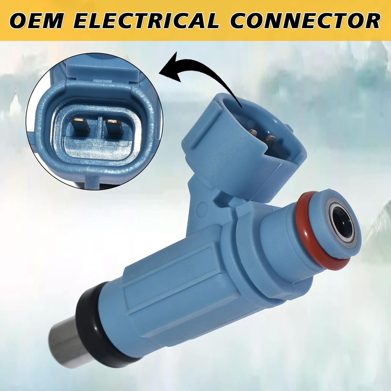 15710-31G01 Fuel Injector Compatible with Suzuki King Quad 700 LT-A700 LTA 700 X ATV