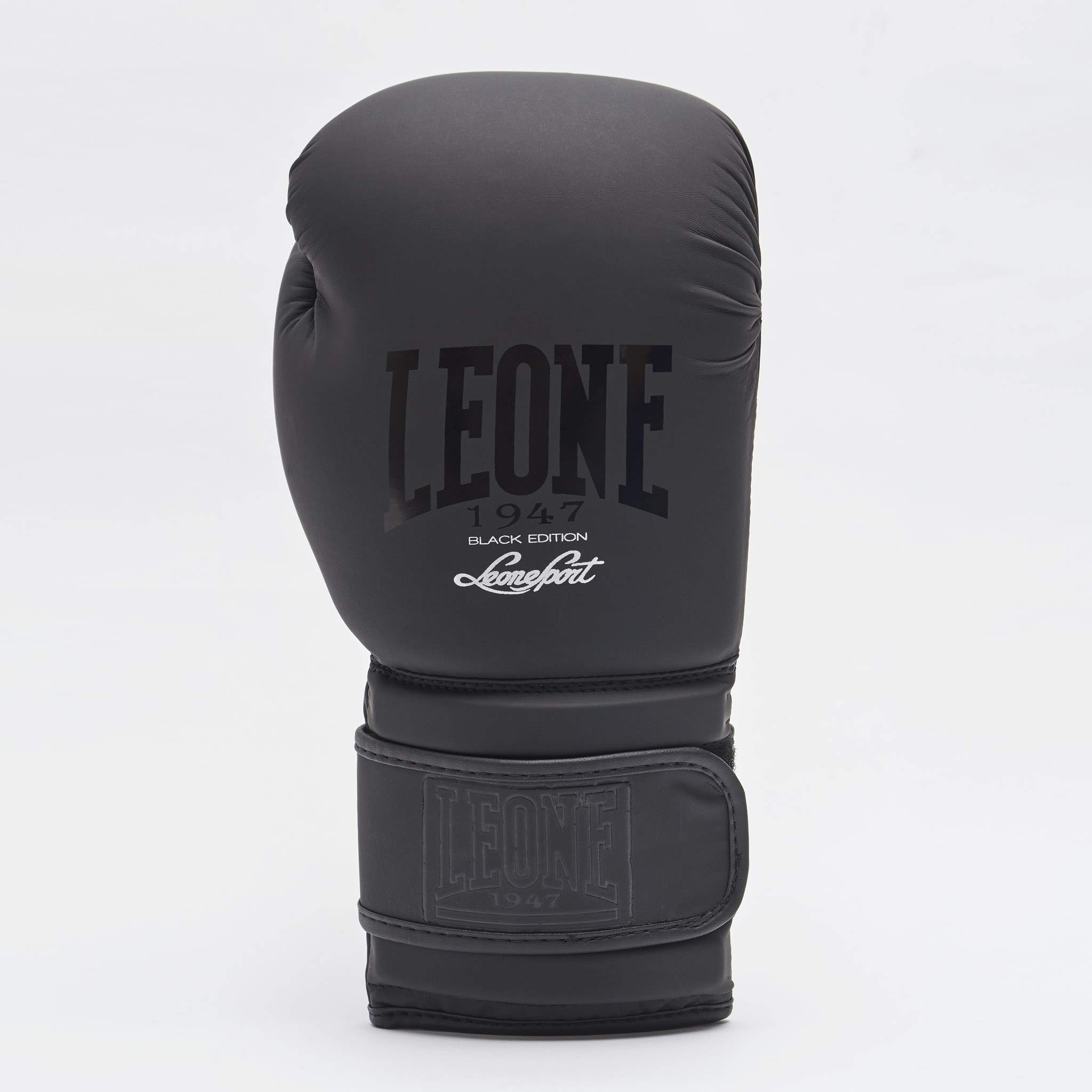 Leone 1947 Black&White Guantoni, Nero, 10 OZ & AB705 Bendaggi, Nero, 2,5 m