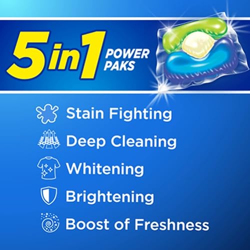 Miniatura 3 de ARM & HAMMER Plus OxiClean - Paquete de detergente líquido 5 en 1, alta eficiencia (HE), 42 unidades (paquete de 4)