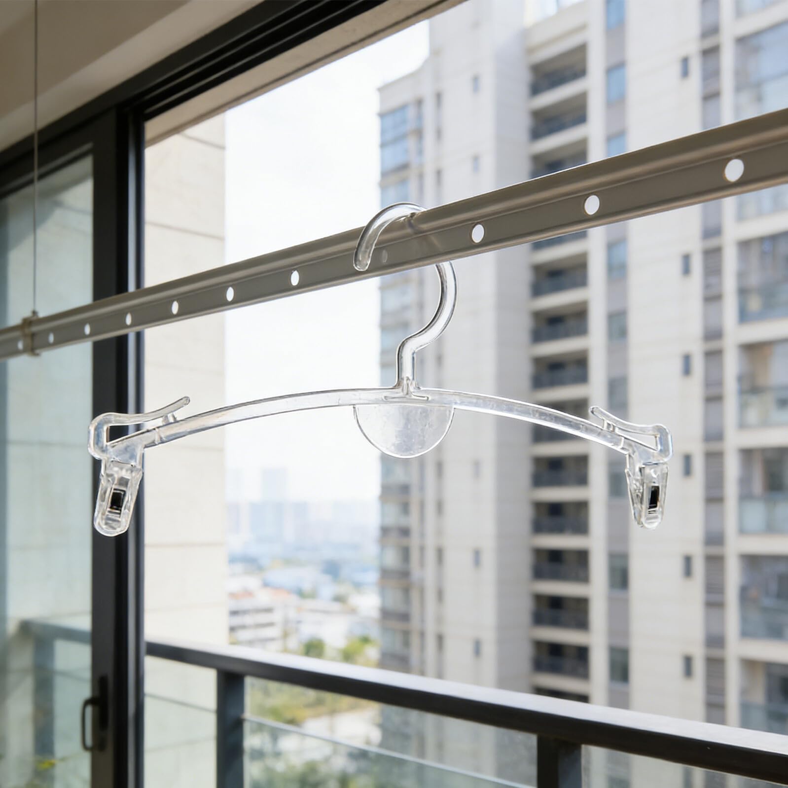 40 Pezzi Appendini per Lingerie in Plastica con Clip Antiscivolo, Struttura Versatile per Esporre Reggiseni e Costumi da Bagno, per Negozi al Dettaglio e Uso Domestico