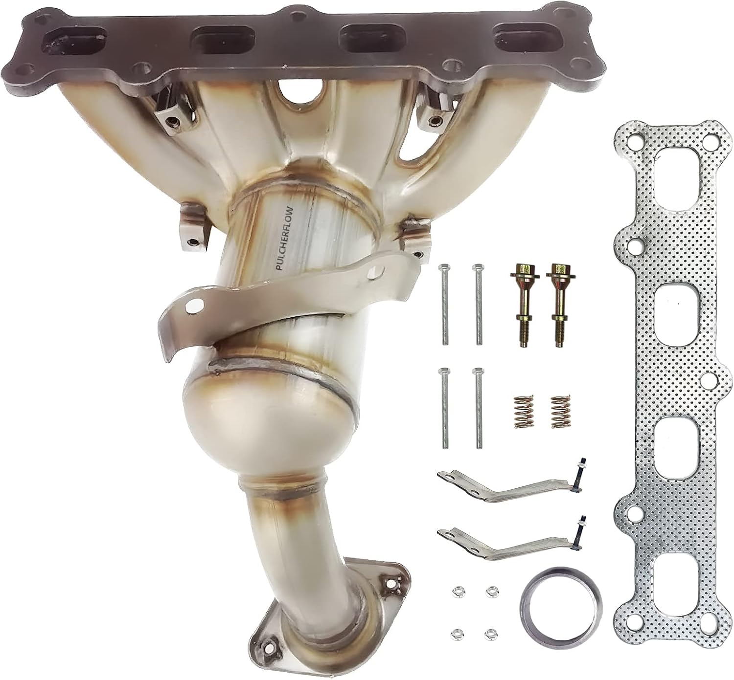 PULCHERFLOW Catalytic Converter Compatible with 20072017
