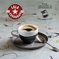 Vista 2 de Lola Savannah Café con cafeína de grano entero con sabor a nuez de arce pecana, 5 libras