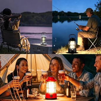 LED Camping Light, Rechargeable, Bright, Hanging, LED Camping Lantern, Outdoors, Camping, Disasters, Stepless Dimming, Portable Lamp, High Brightness, IPX4 Waterproof, Outdoor Climbing