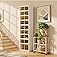 Tykacna Foldable Shoe Organizer Storage Box, Portable Extra Large Folding Shoe Rack for Closet, Shoe Storage Box with Magneti