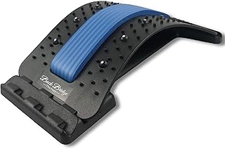 Back Massager to Provide Back Pain Relief, Sciatica Pain Relief, and Lumbar Support. Stretcher has Acupressure Massage The...