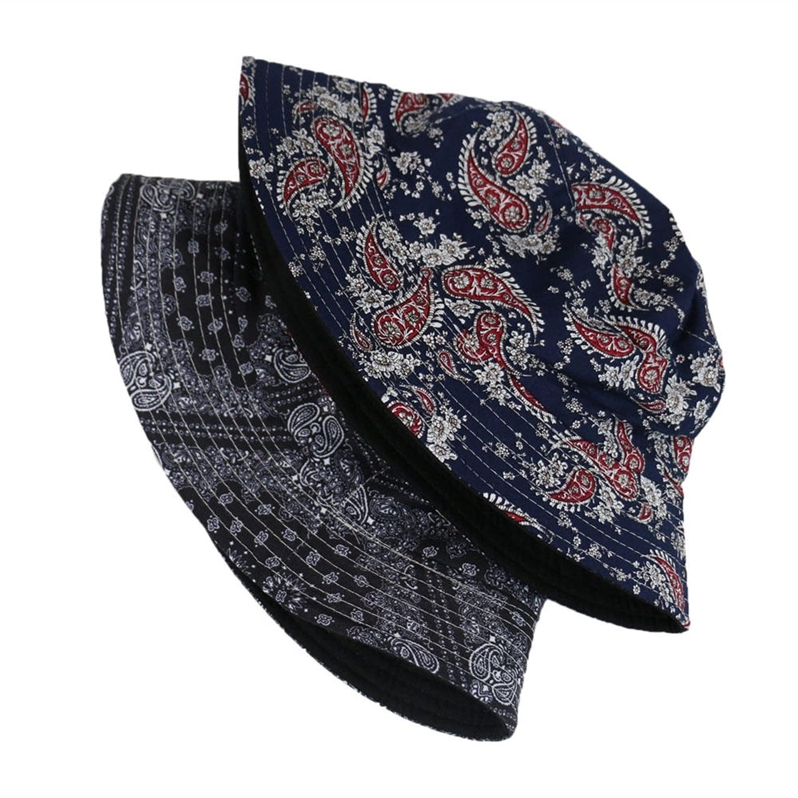 Cotton Bucket hat Hip Hop Reversible 