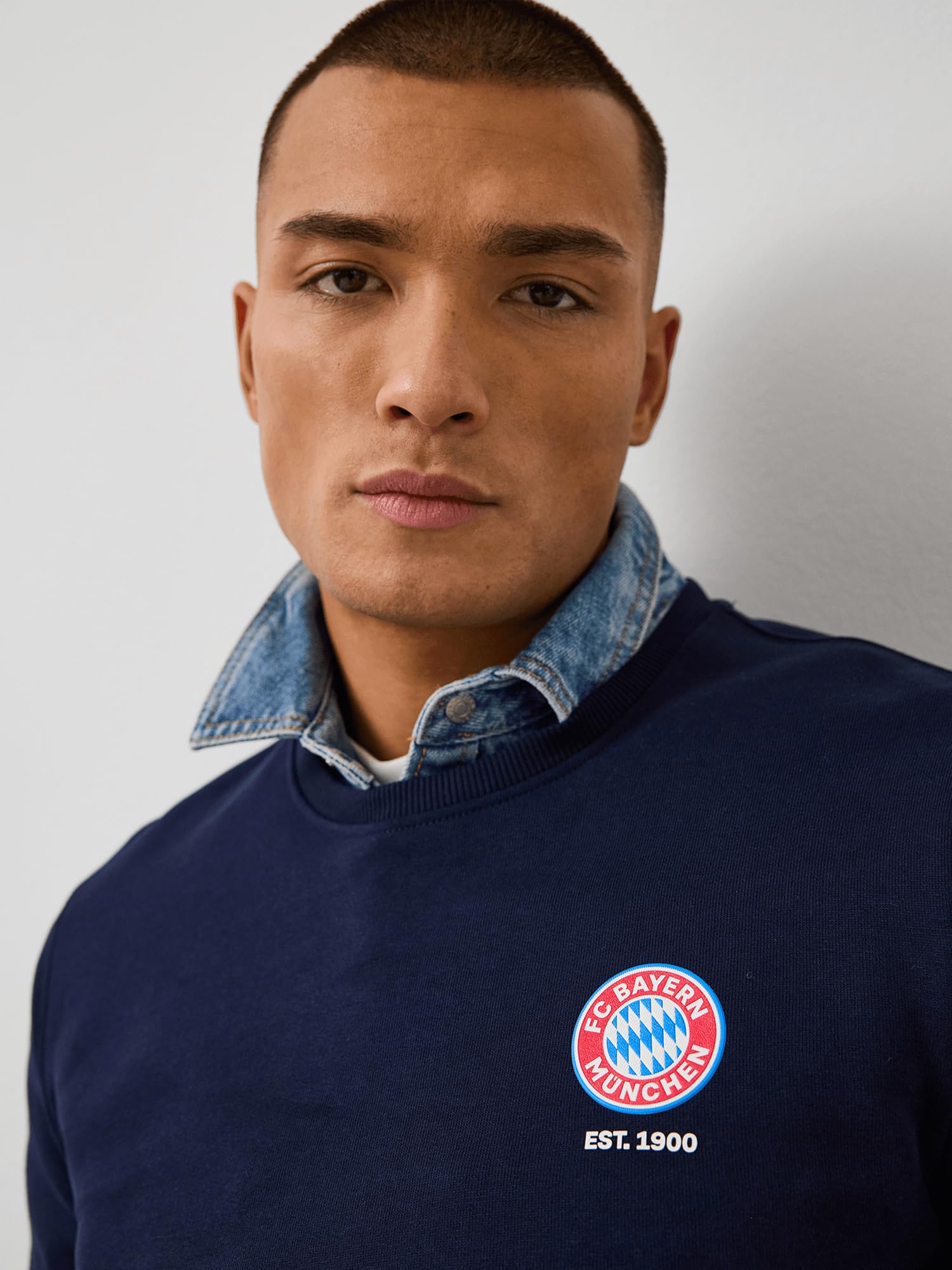 FC Bayern München | Sweatshirt Essential | Herren | Navy