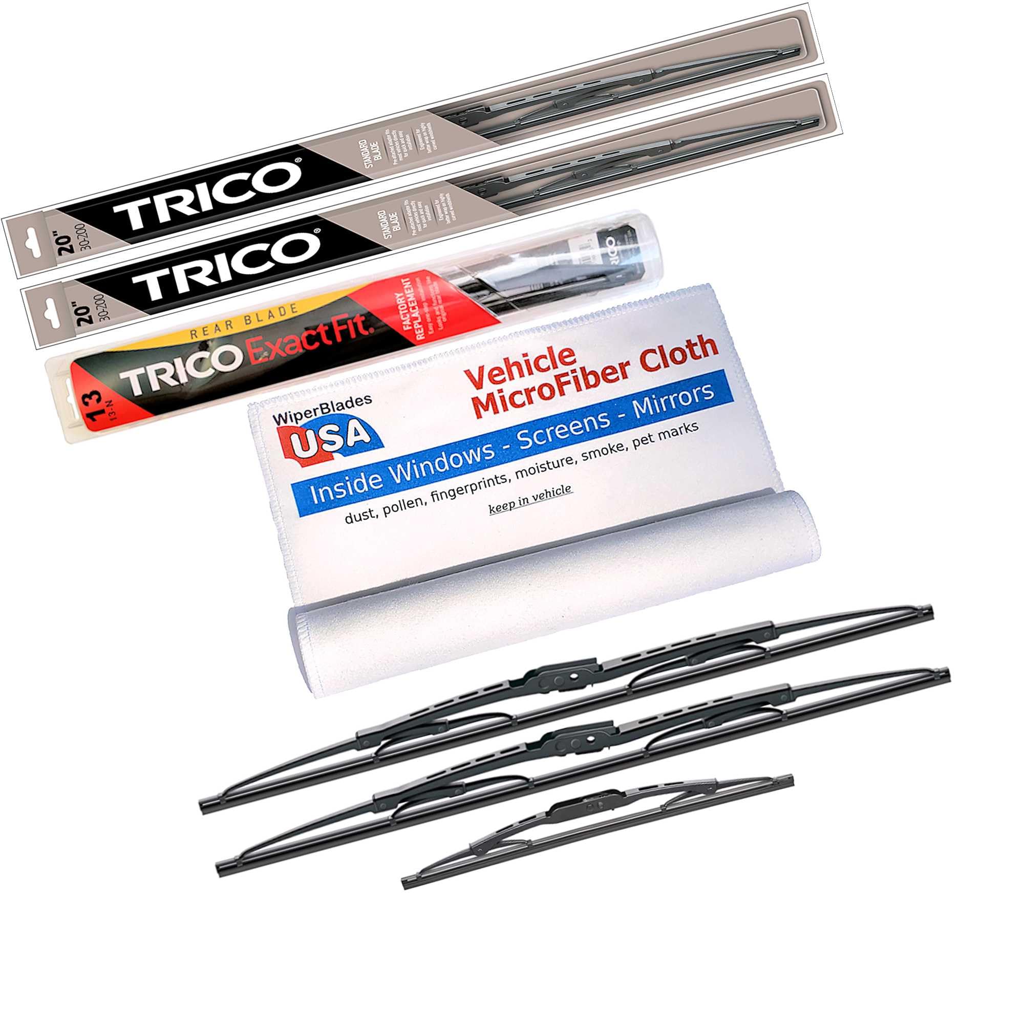 Amazon.com: WiperBladesUSA Wiper Set compatible with Chevrolet