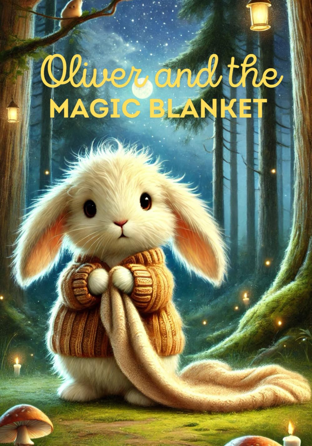Oliver and The Magic Blanket: A Heartwarming Tale of Kindness and Friendship, adventure for kids, toddlers, cosy, rabbit, Easter