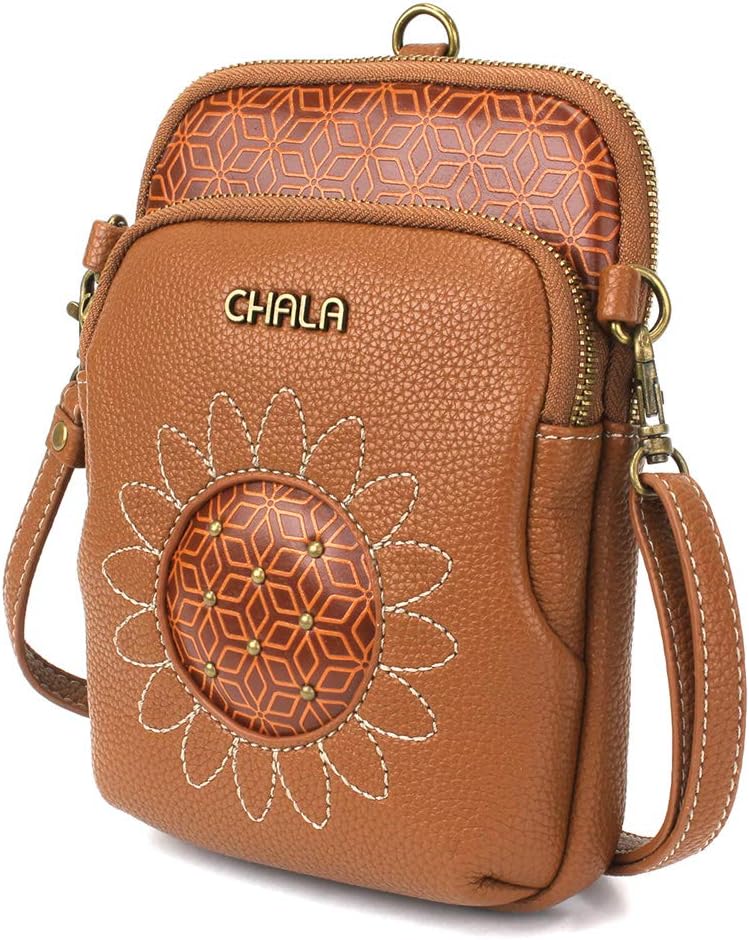 CHALA UNI Cellphone Xbody - Womens RFID Protected Faux Leather Crossbody Bag with Adjustable Strap - Image 3