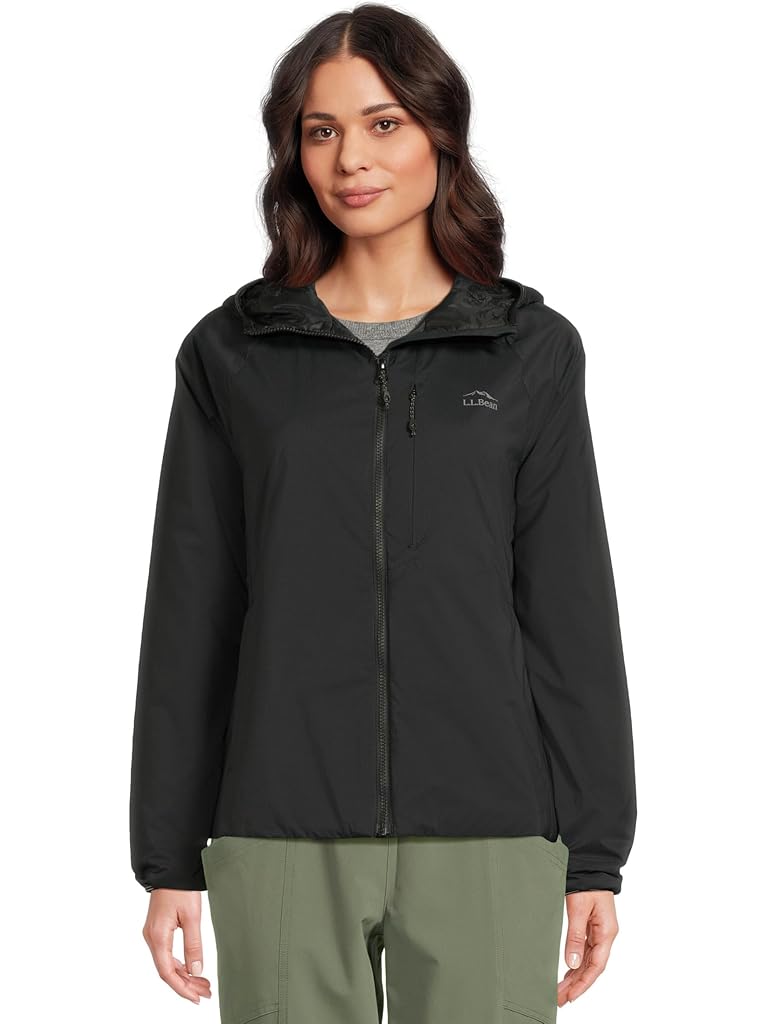 Black L.L.Bean Primaloft Packaway Air Hoodie