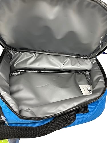 Miniatura 4 de Fast Forward Bolsa de almuerzo rectangular con cara 3D Stitch