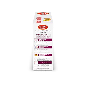 Wagh Bakri Instant Masala Tea, Unsweetened No Sugar Added, Karak Chai - 140grams, 10 Sachets [International Pack]