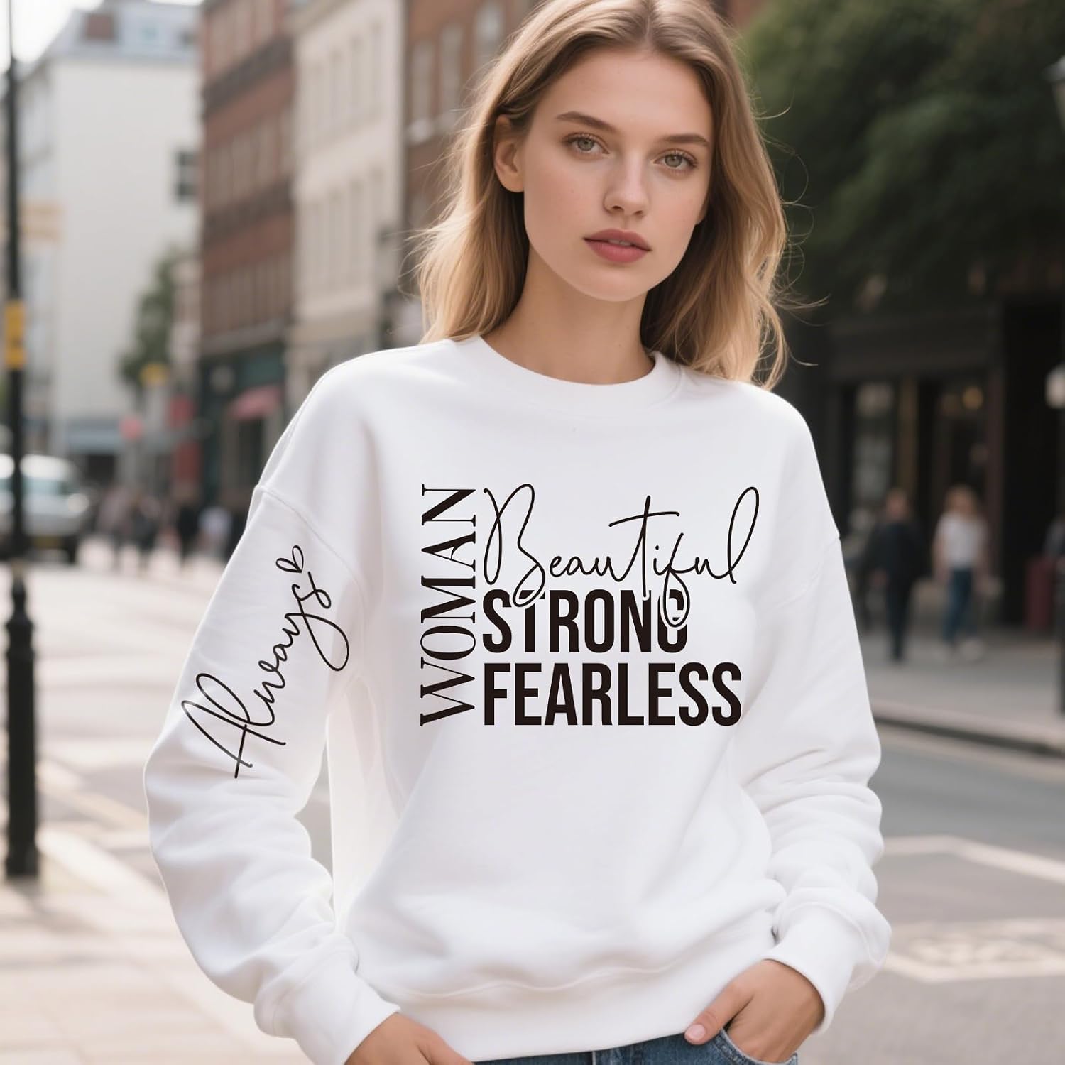 Dtf Transfers Ready to Press - 20Pcs Motivational Sleeve Designs Iron on Transfer, Positive Affirmation Iron on Decals Patches for T Shirts, Encouraging Heat Transfer for DIY Hoodies Clothes