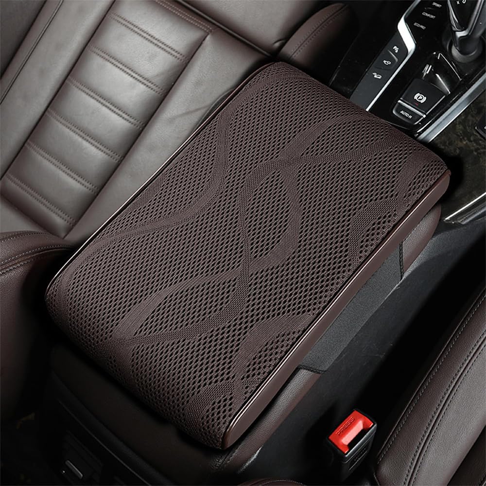SHGUOMSC Leather Armrest Box Pad for Opel Vauxhall Astra