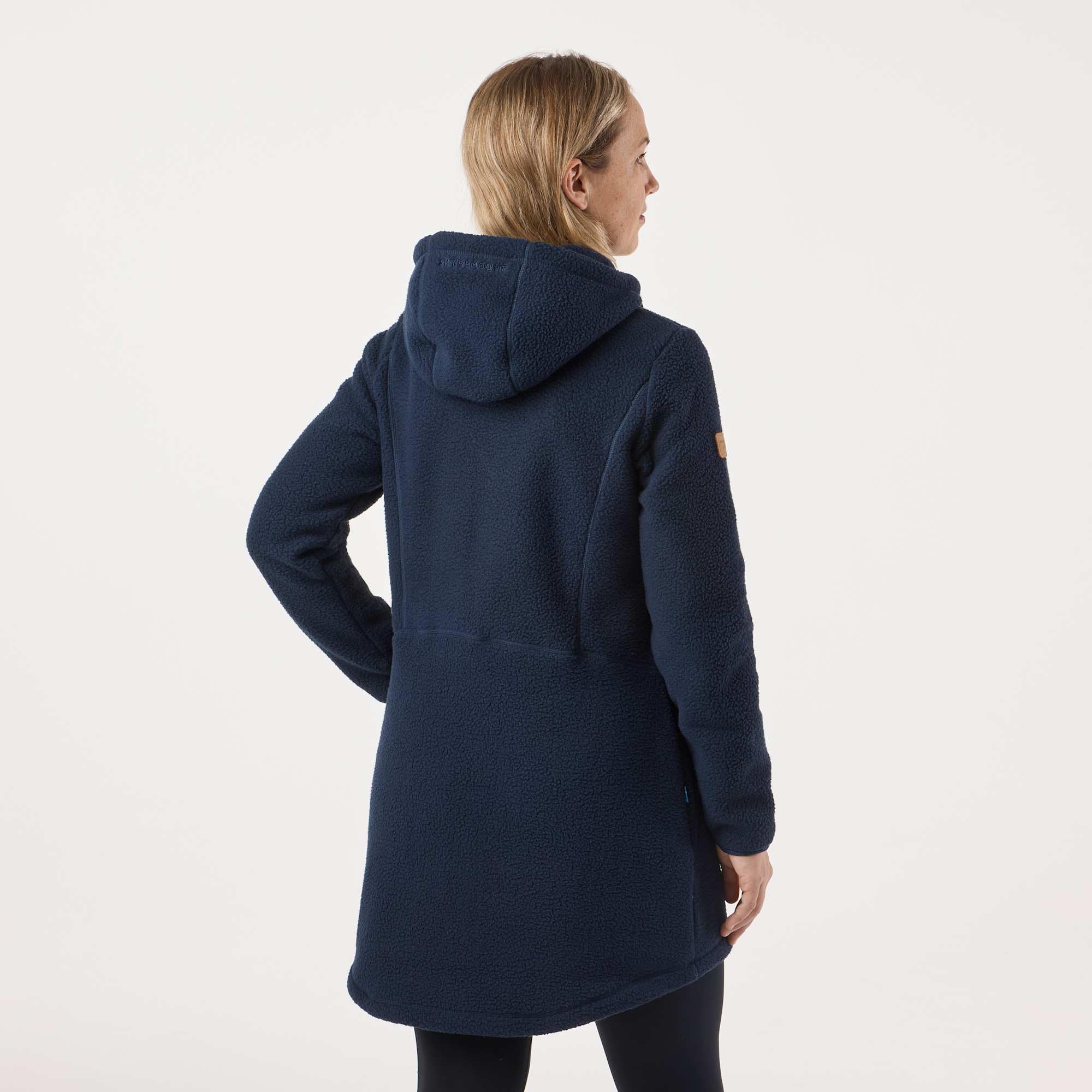 Swedemount Nordkap Damen Pile-Mantel Warmer und dehnbarer Fleece-Mantel