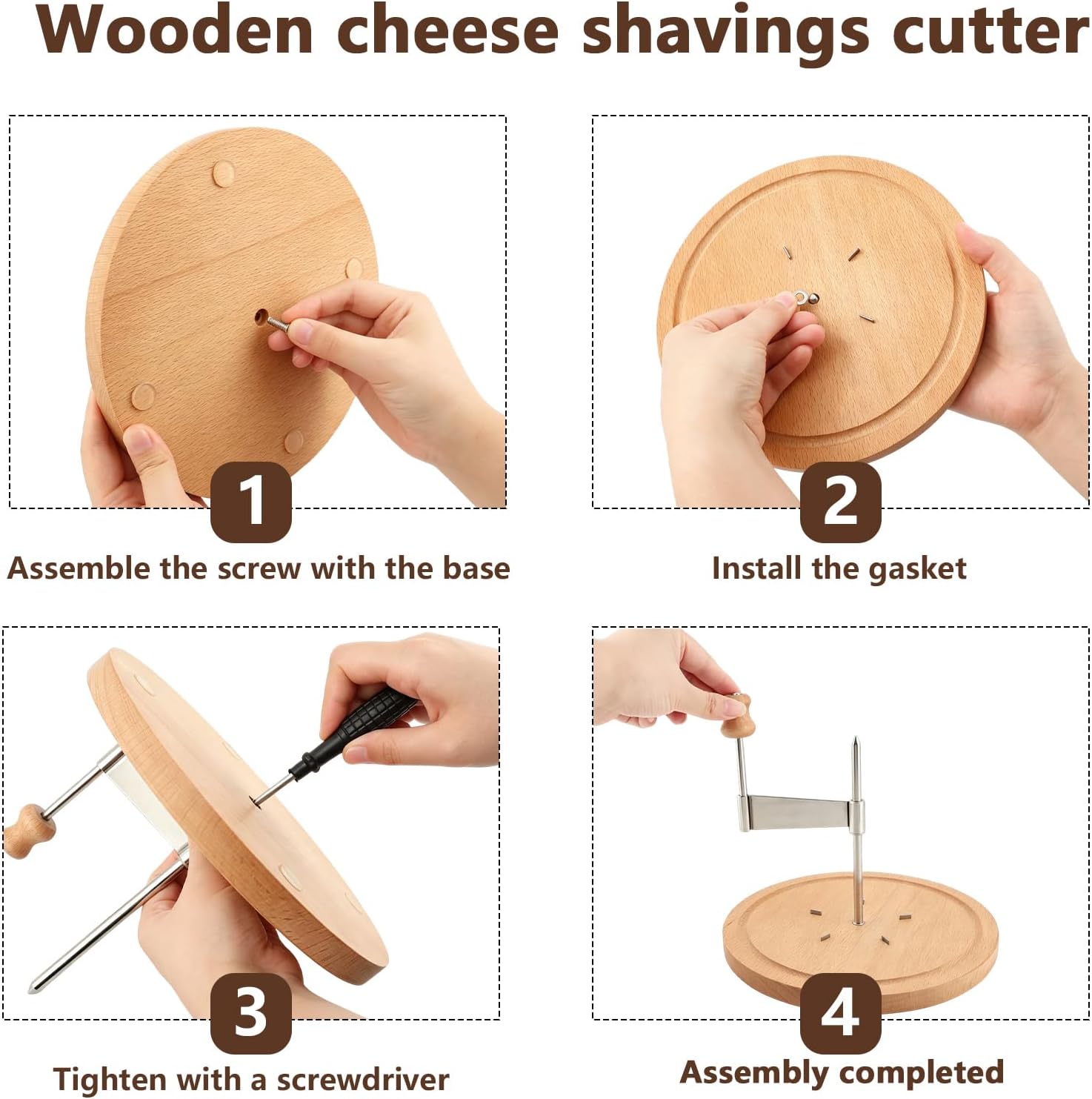 Cheese Curler Wheel, Cheese Shaver Tool for Chocolate and Butter Curls