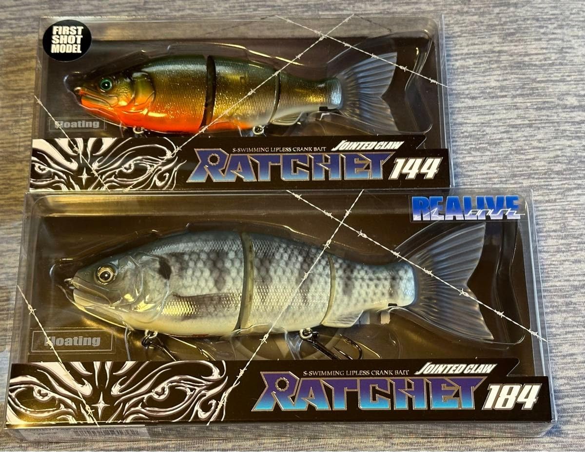 ガンクラフト ラチェット144 【限定カラー】リアルオヤニラミ 入手困難