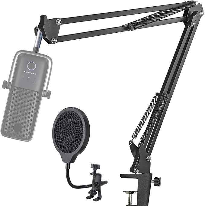 Elgato Wave 3 Microphone Arm Stand with Pop Filter 4 Inch