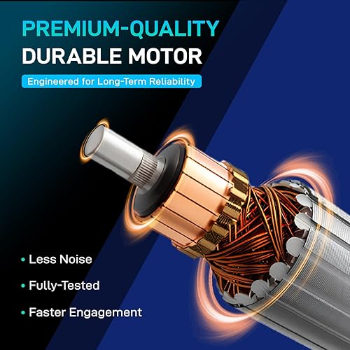 Miniatura 5 de Reemplazo de arranque nuevo para Chevy Silverado 1500 2014-2016, GMC Sierra 1500 V6 V8 4.3 5.3L 6.2L, 2015-2016 GMC Yukon Cadillac Escalade V8 6.2L