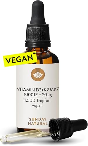 Sunday Natural Vitamin D3 K2 Tropfen