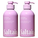 Saltair Body Wash, Island Orchid 2-Pack. Moisturizing Body Cleanser with Monoi Oil and Cupuacu Butter. Luxury Shower Gel for Women and Men. Vegan, Cruelty-Free, Paraben-Free. 2x 17oz Pump Bottles