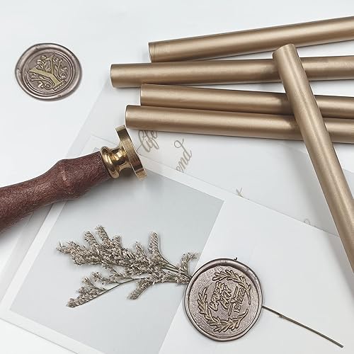 Miniatura 10 de 10 PCS Sealing Wax Sticks for Wax Seal Stamp, Red Wax Seal Sticks for Full Size Glue Gun(Red)