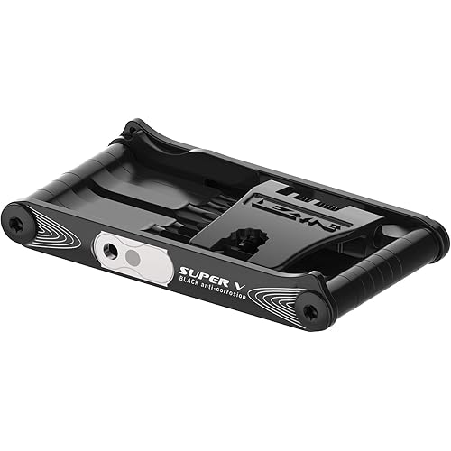LEZYNE Super V22 Bicycle Multi-Tool, Anti-Corrosion Vanadium Bits, Hex 2/2.5/3/4/5/6/8MM, T10/T25/T30, Chain Breaker, Bike Tool