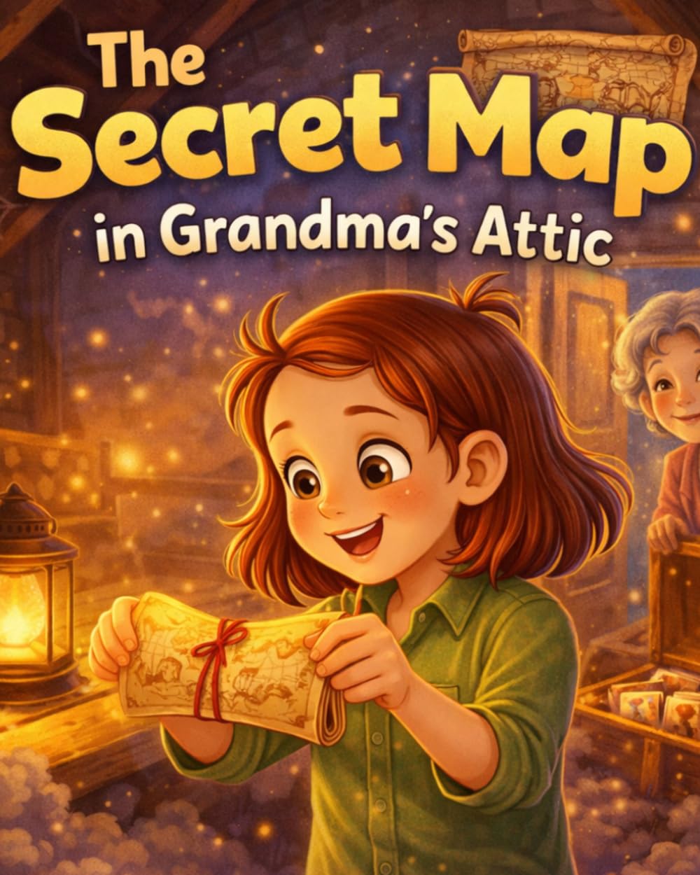 The Secret Map in Grandma’s Attic: A Cozy Adventure Picture Book for Kids Ages 4–8.