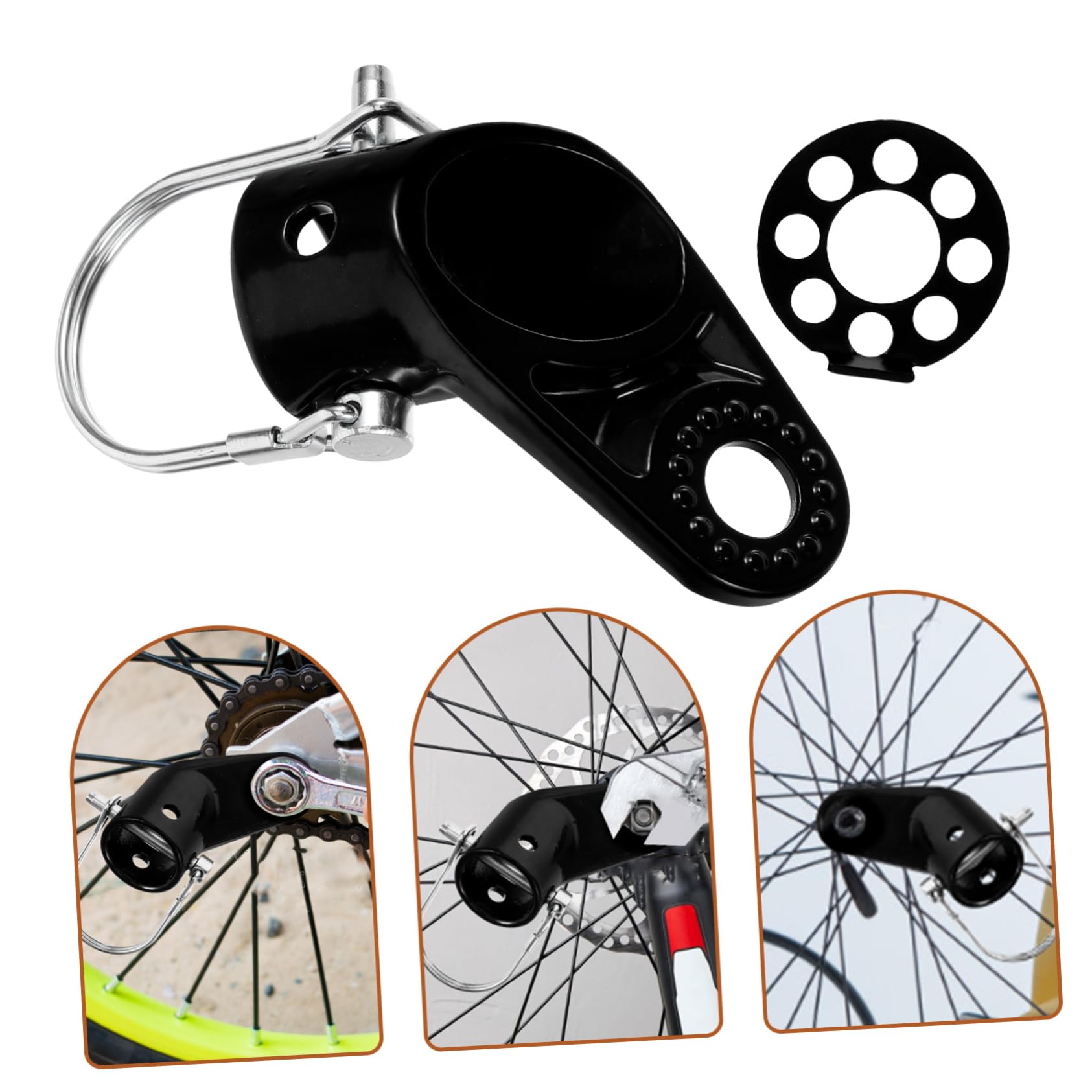 INOOMP 1 Satz Anhängerkupplung Fahrradversorgungsgelenk Für Fahrradanhänger Kupplung Für Fahrradanhänger Fahrradanhänger Befestigungsadapter Anhängermontageadapter Traktionskopf