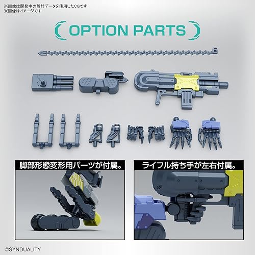 Miniatura 7 de BANDAI SPIRITS( ) HG SYNDUALITY Daisy Ogre, modelo de plástico codificado por colores