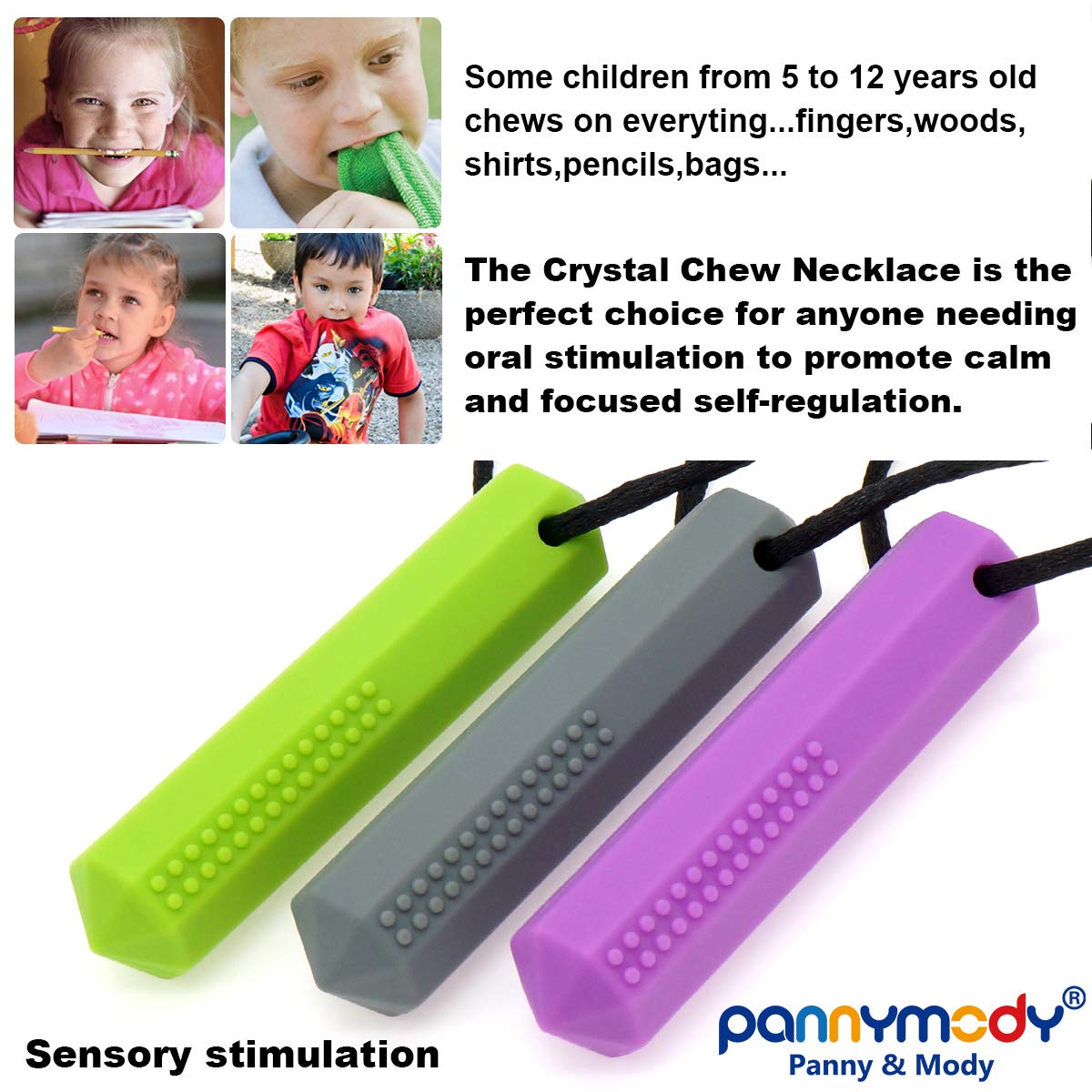 4 Pack Collana Sensoriale Da Masticare Per Bambini Con Autismo Bisogni Mordenti 881803