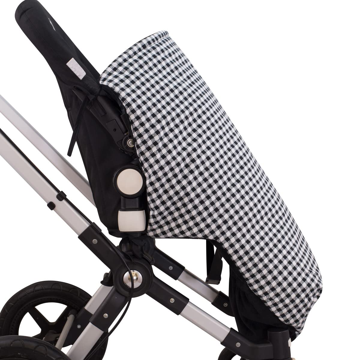 JYOKO Kids Manta Saco para Cochecito, portabebé, Polar Teddy Extra Suave para Invierno, Tejido Plano Antimanchas Repelente de Agua (Vichy, Polar Teddy - 80 Cm)