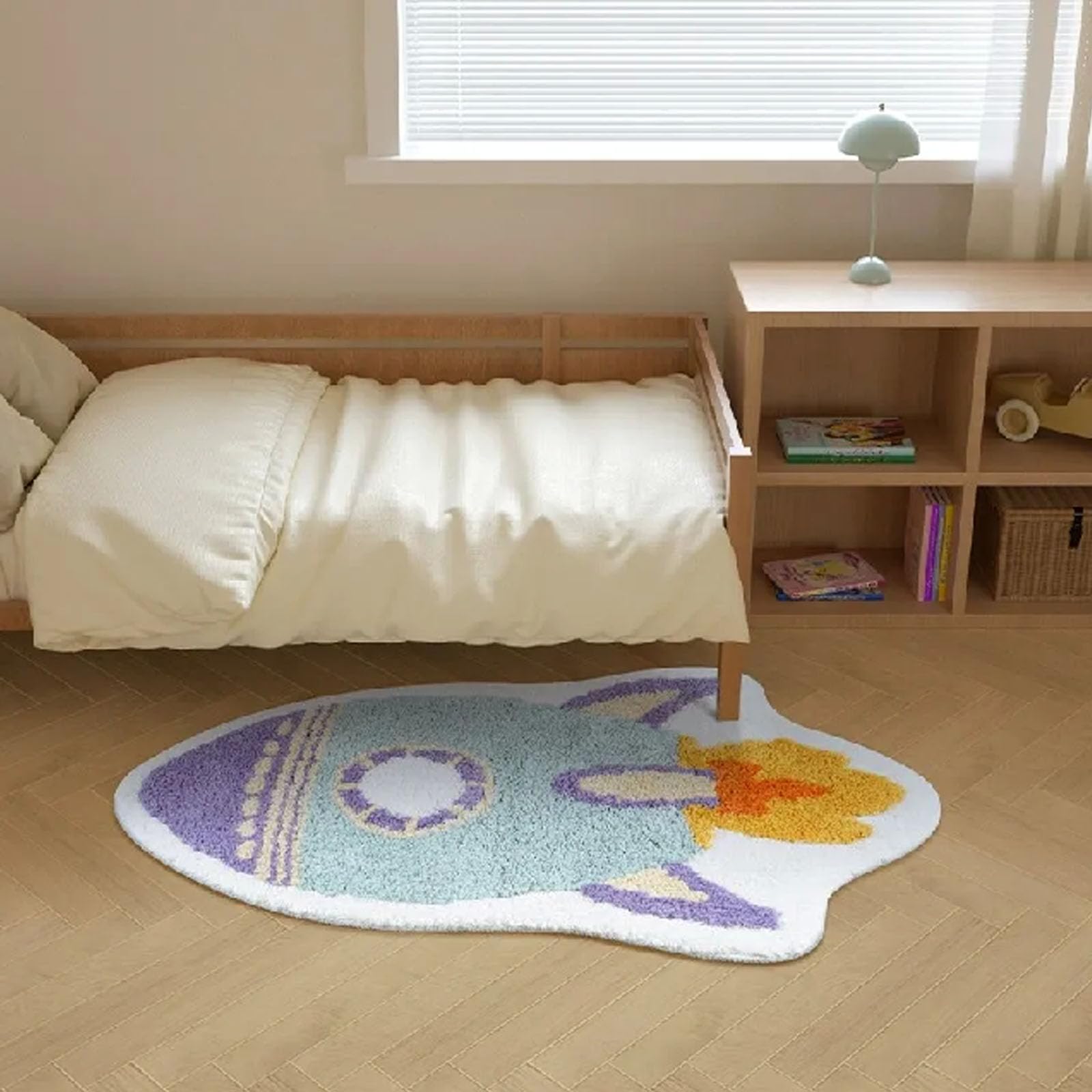 Tapis de douche amusant et doux pour égayer la salle de bain des enfants