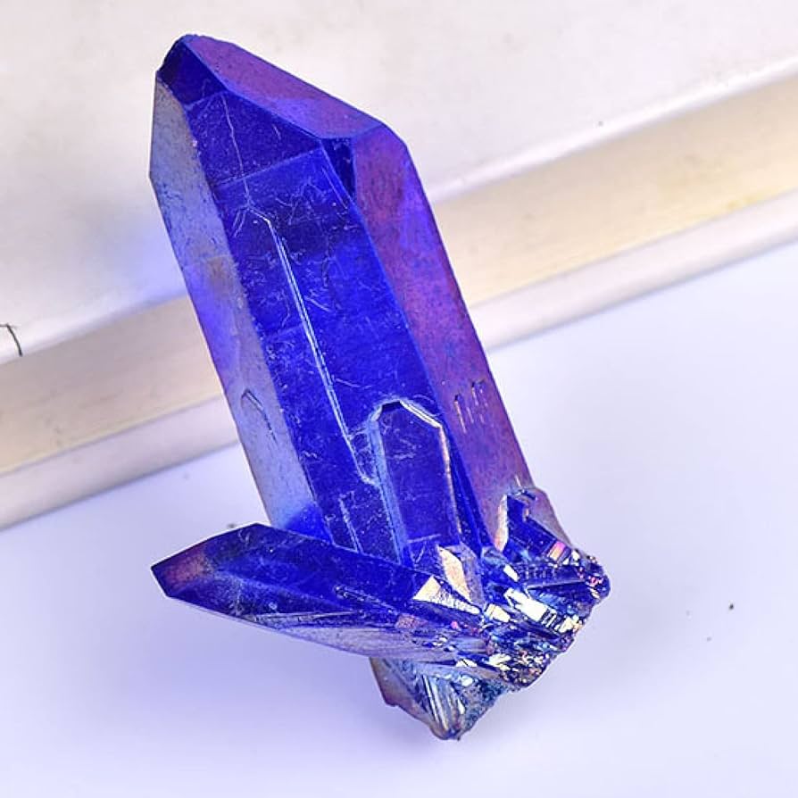 ☆高級品質！帝王秘宝！極美！アナテース　レインボー　水晶　原石　クラスター アーカンソー産クリスタル♡愛光堂♡レインボー！水晶