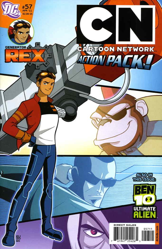 Amazon.com: Cartoon Network Action Pack #57 VF/NM ; DC comic book