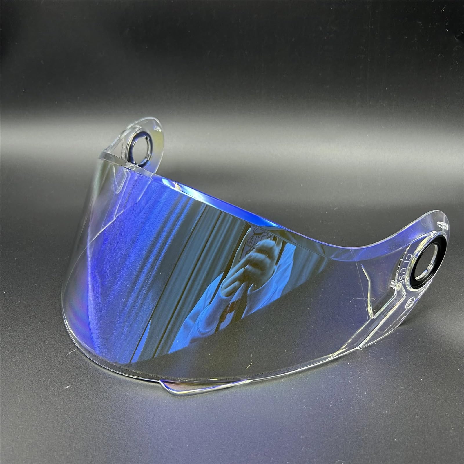 Visera Casco Moto Protector de Casco for Modelo Disponible Cascos Reemplazo de Visera(Color 1)