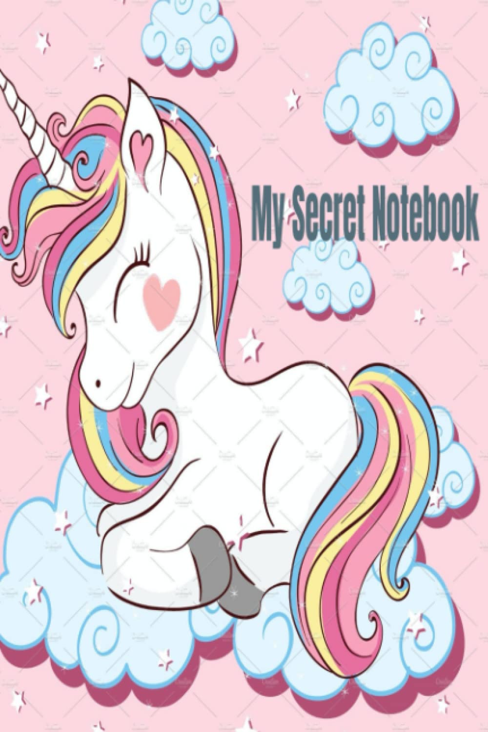 MY SECRET NOTEBOOK: LINE NOTEBOOK FOR GIRLS