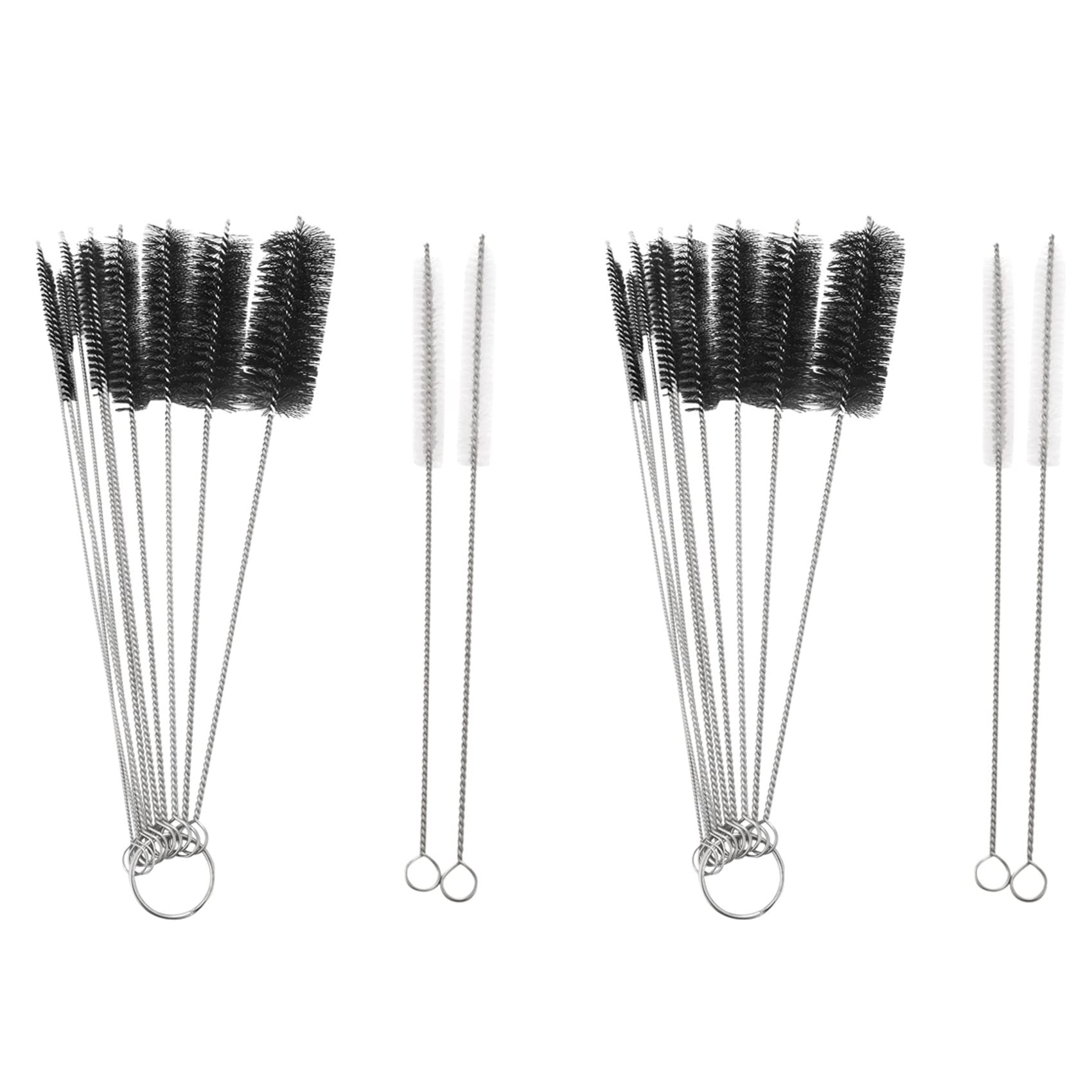 Hndhbfgrt 20X Tube Brush Cleaner Set -Pipe Cleaning Brushes Tube Brushes Tube Bottle Straw Washing, Hummingbird Feeders