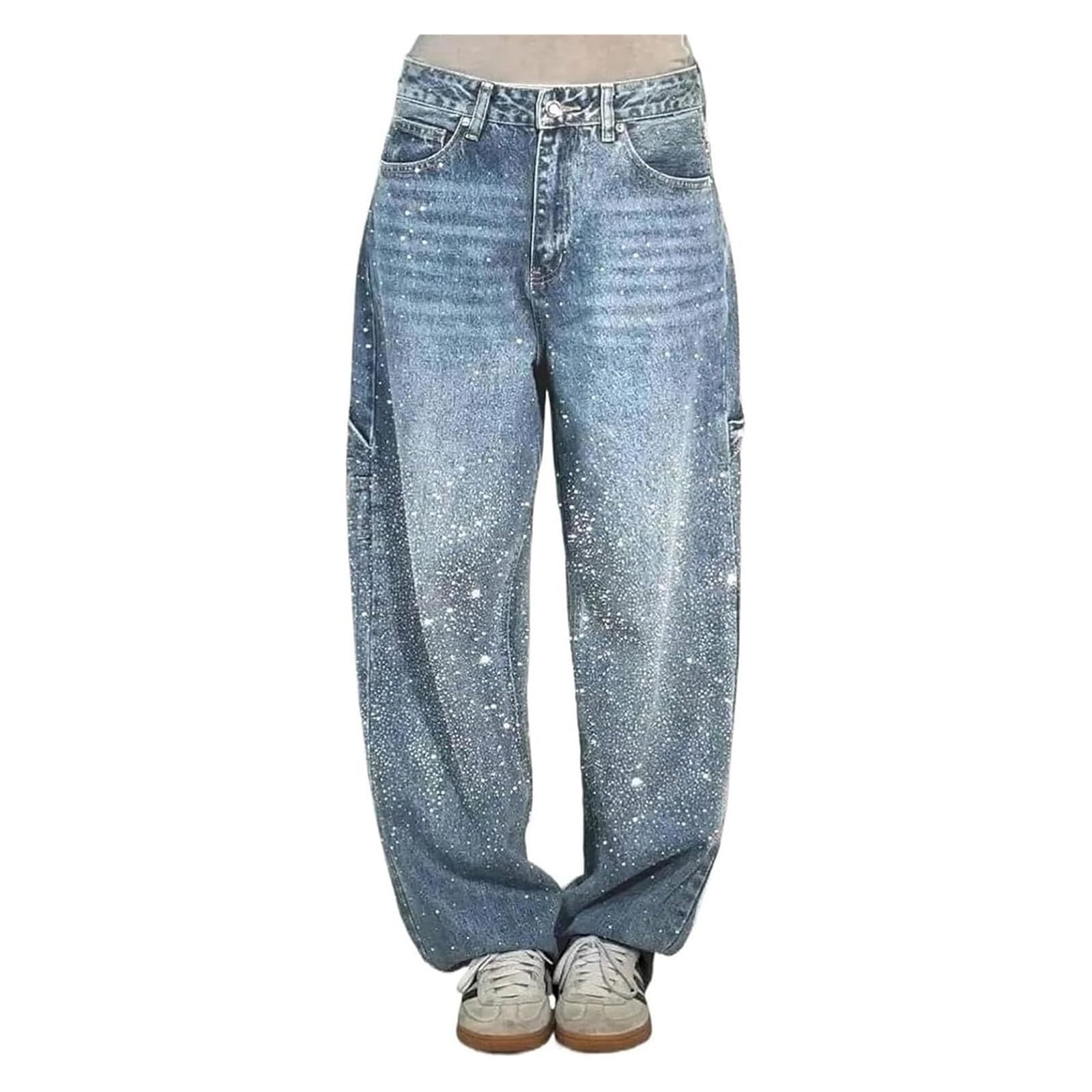 MyWay meisjes jeans met strass steentjes en wijde pijpen online bestellen MyWay meisjes jeans met strass steentjes en wijde pijpen online bestellen