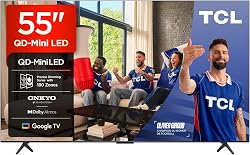 TCL 55Q6C QD-Mini LED TV, 4K HDR Premium 1000nits, Smart …