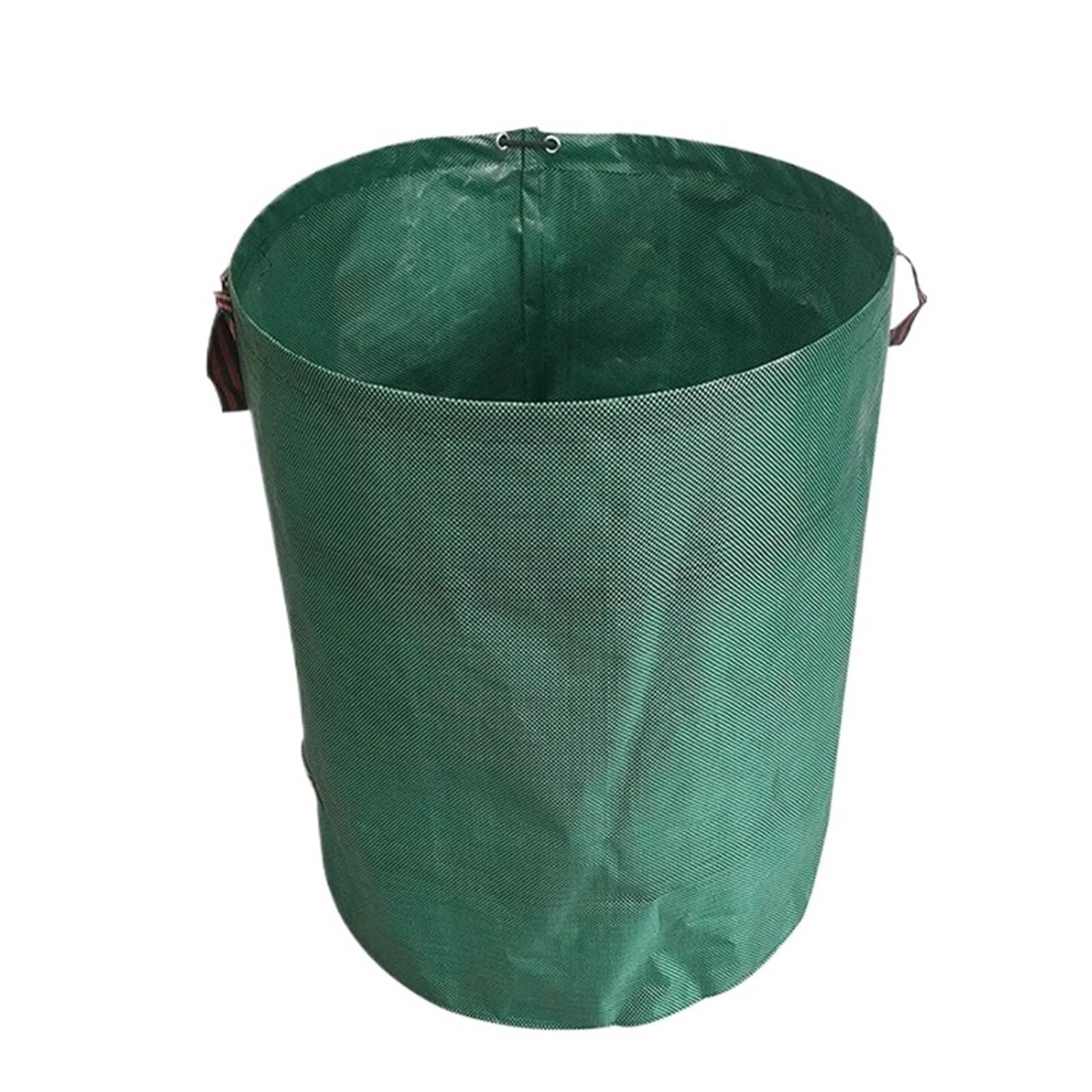 Sacco per rifiuti da giardino con coperchio e palette per foglie. Stoccaggio giardinaggio all'aperto Sacco detriti giardino