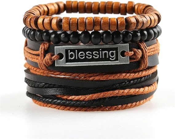 Women's Bracelets Fashion Trend For Women Hand-woven Men Leather