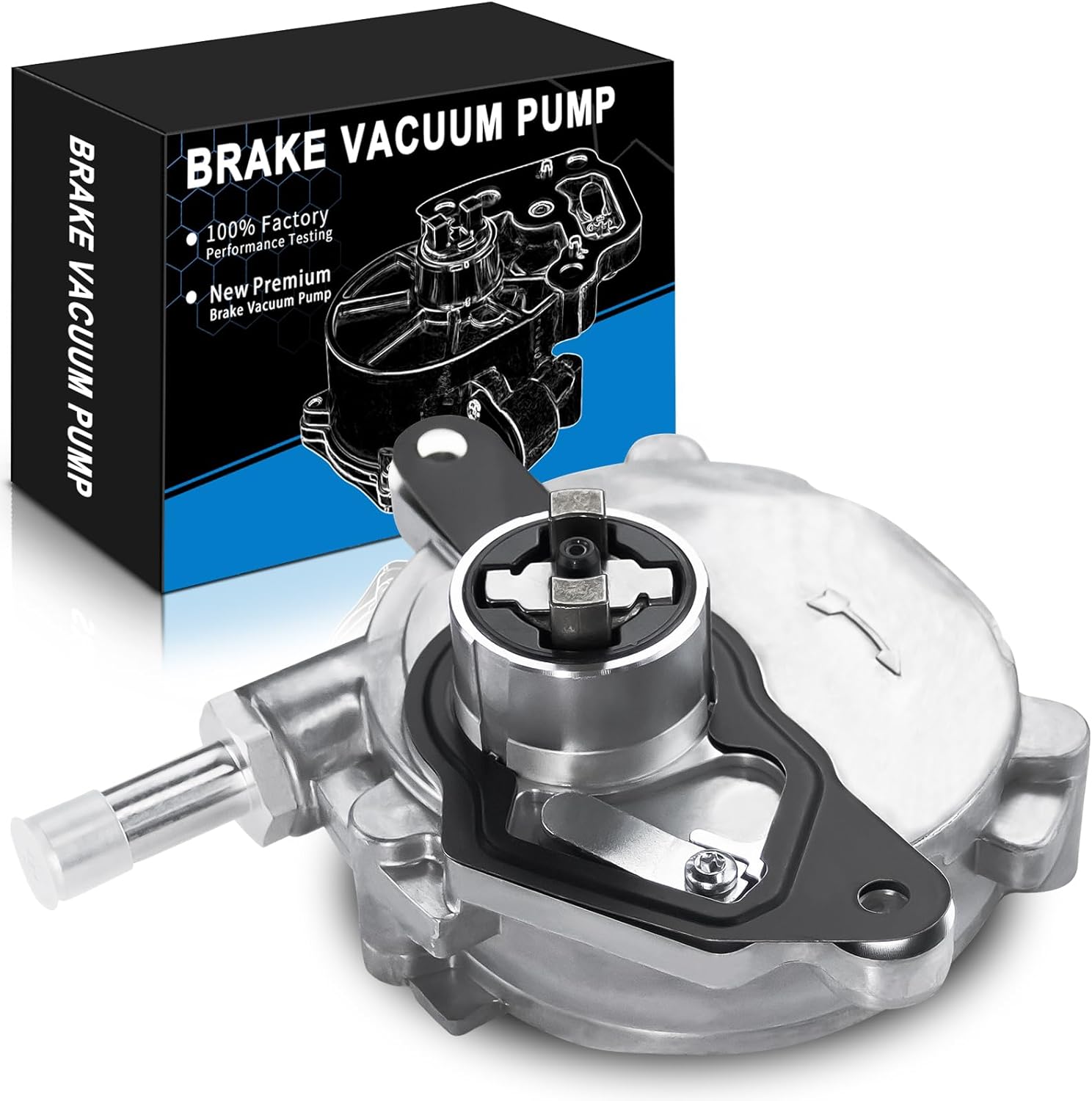 Brake Vacuum Pump Fit for:-Mercedes-Benz W204 C250 2012 2013 2014 2015, R172 SLK250 1.8L 2012 2013 2014 2015 Replacement OE# 2712301665, A2712301665, A2712301365, 2712301365