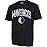 Ultra Game NBA Official Mens Super Soft Supreme T-Shirt - Unisex, Dallas Mavericks, Black, Large